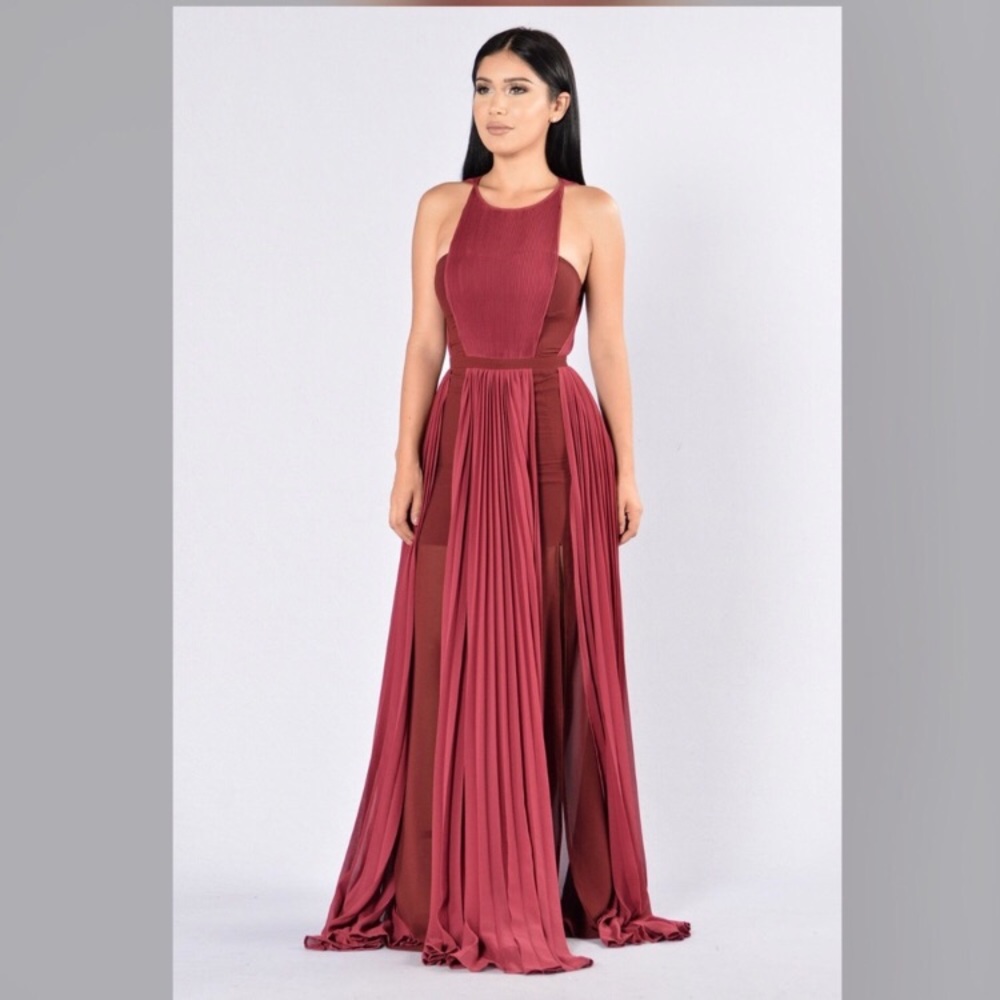 Khaleesi Burgundy Formal dress